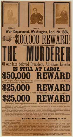 100,000 Reward poster