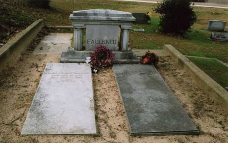 William and Estelle Faulkner gravestones