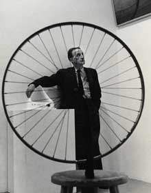 Marcel Duchamp, Marvin Lazarus (1918–1982), Gelatin silver print, 1962, Roberta Fast Lazarus