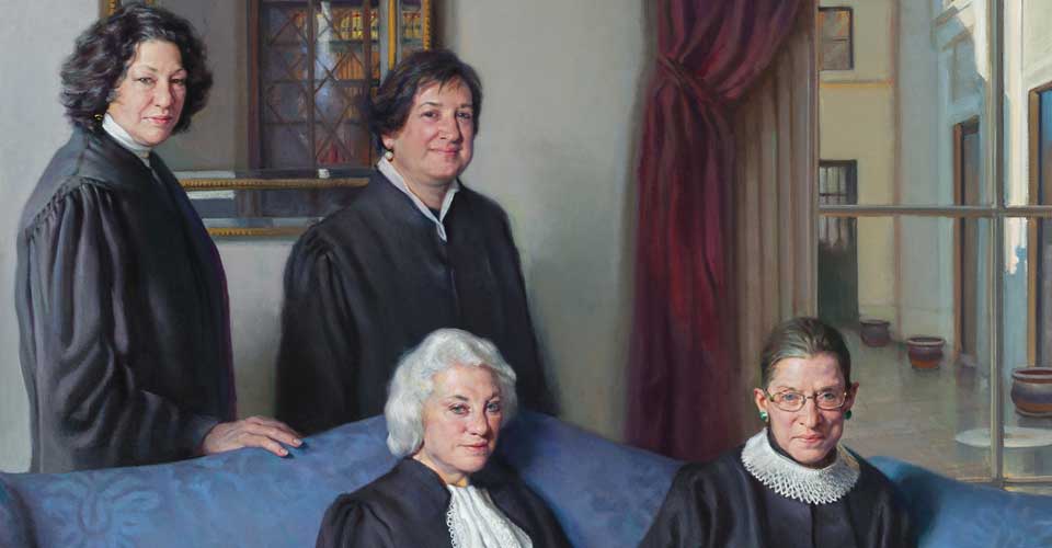 The Four Justices | National Portrait Gallery, Smithsonian Institution