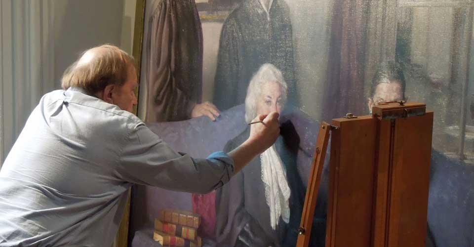 Nelson Shanks painting The Four Justices