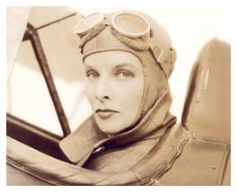 Photograph of Katharine Hepburn in "Christopher Strong," RKO, 1933 