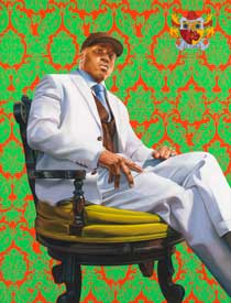 Portrait by Kehinde Wiley