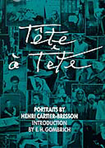 book cover: Tete a Tete: Portraits by Cartier-Bresson