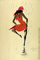 dancer in the rain