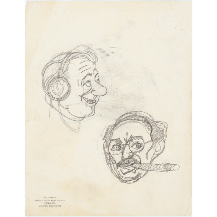 Arthur Godfrey and Groucho Marx