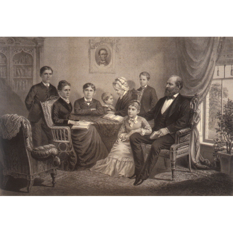 James Garfield and Family