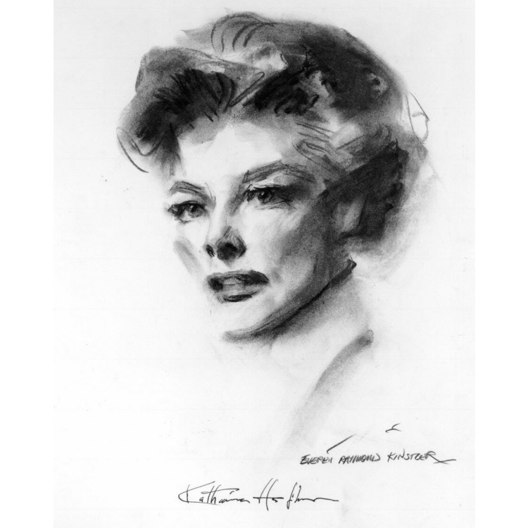 Katharine martha houghton hepburn. Уильям Эндрю Лумис 1892-1959 художник. Everett Raymond Kinstler художник.