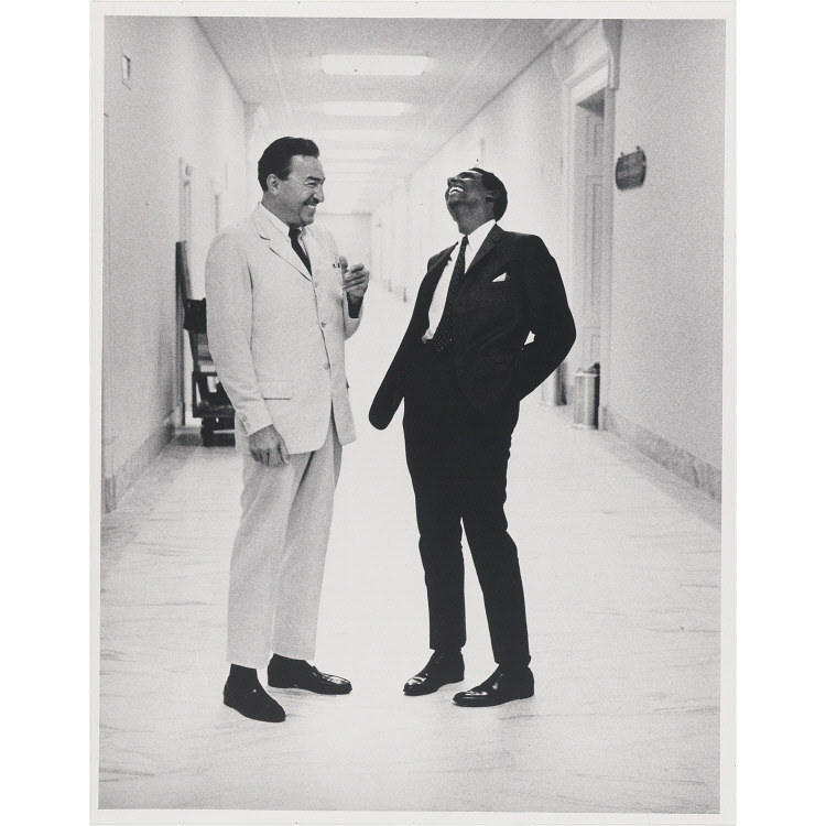 Reverend Adam Clayton Powell, Jr. and Stokely Carmichael