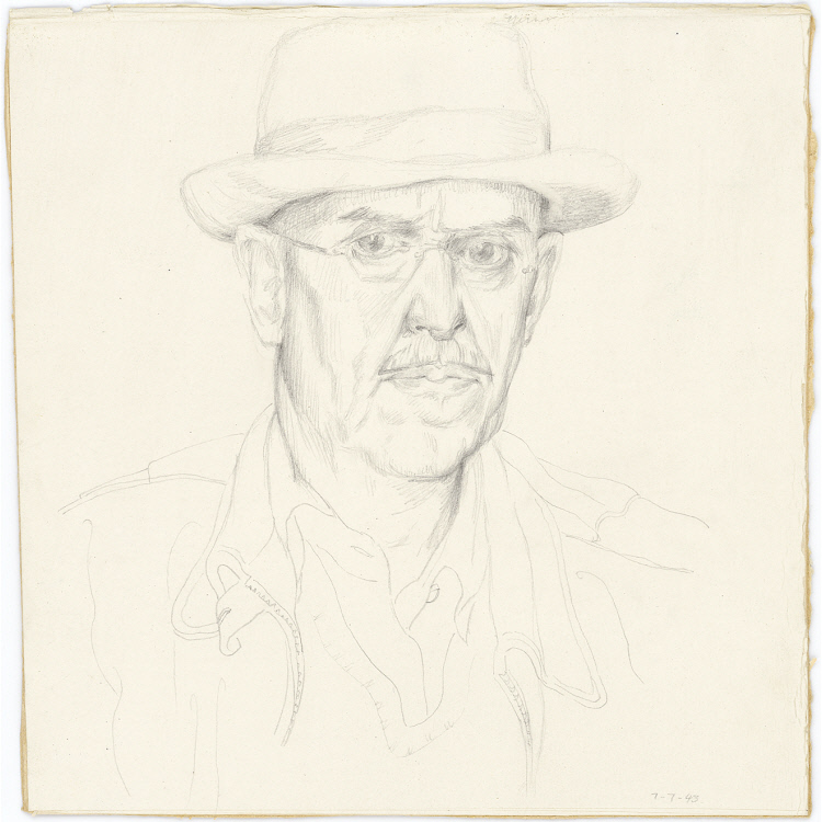 John H.B. Storrs Self-Portrait