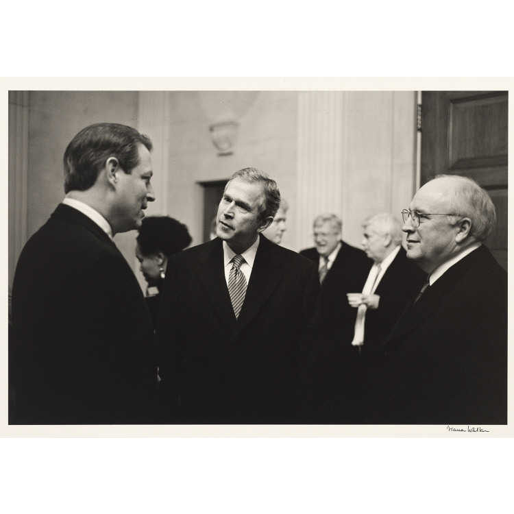 George W. Bush, Dick Cheney and Al Gore