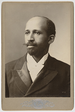 bust length photo of a Black man with a moustache