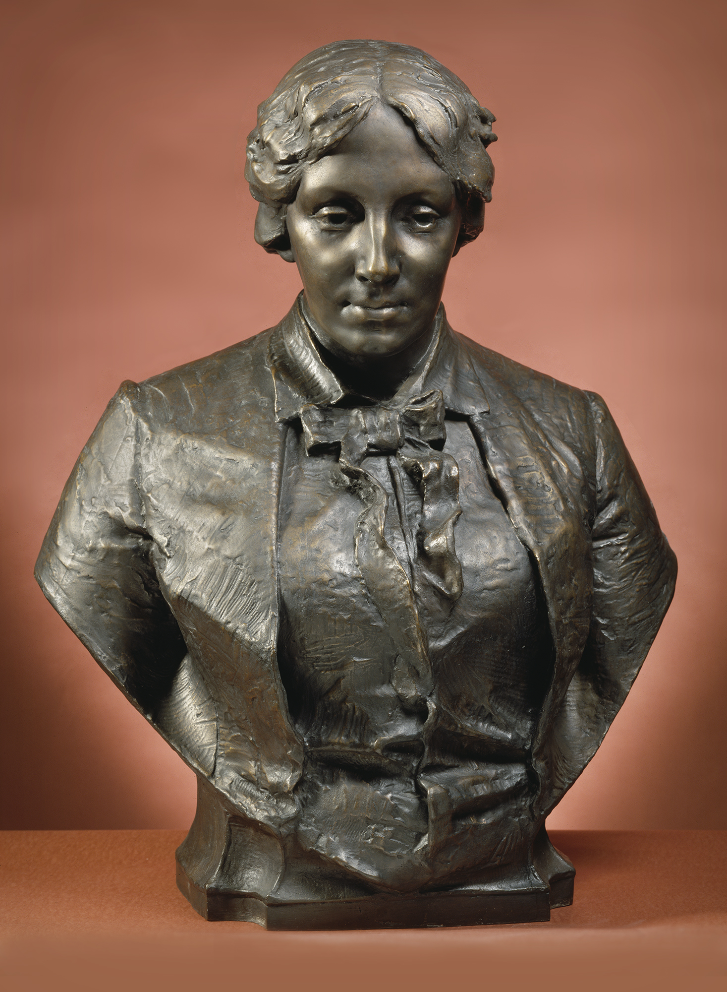 portrait bust of a woman