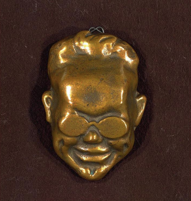 bronze face