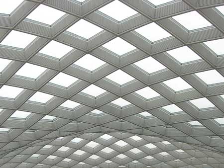 Kogod Courtyard, ceiling detail