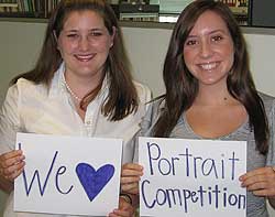 Photo of Portrait Competition interns