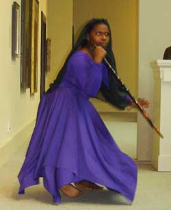 Peforming as Martha Graham