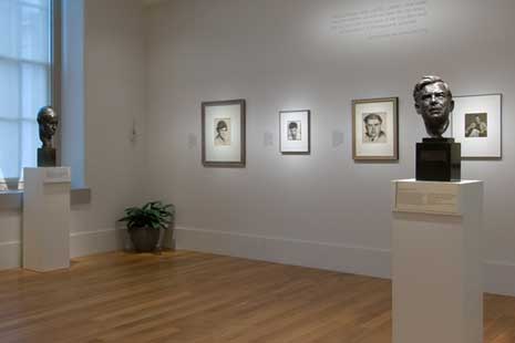Portrait of Henry Wallace in exhibition