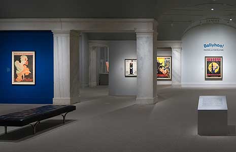 View of Ballyhoo exhibition