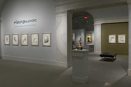 View of Herbock exhibition