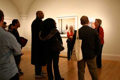 Curator Brandon Fortune talking about Alec Soth's work