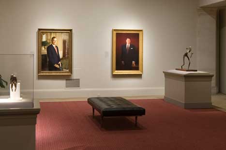 View of "America's Presidents" exhibition