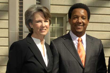 Pedro Martinez and Susan Miller-Havens