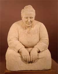 Sculpture of Gertrude Stein