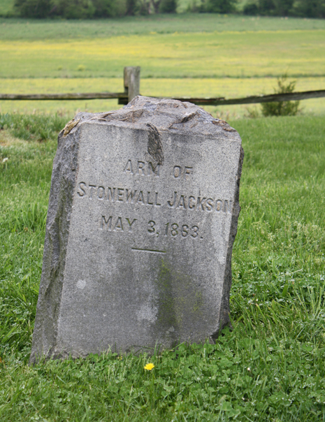 Gravestone of Stonewall Jackson