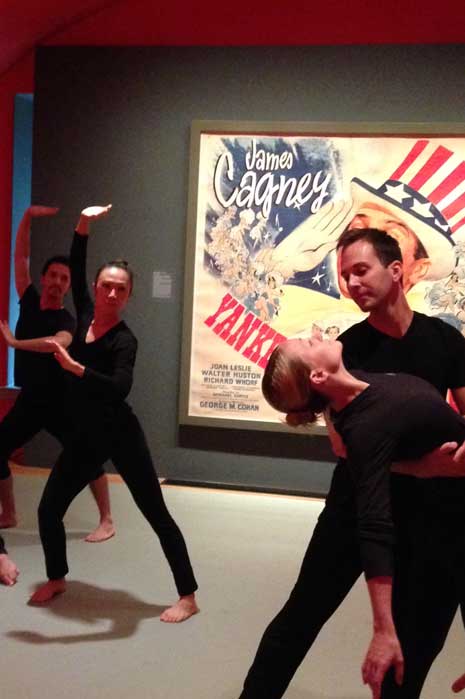 Blog_dance_DTBDC Dana Tai Soon Burgess Dance Company rehearsing in exhibit gallery