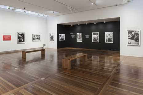View of Elvis at 21 exhibition, in the museum galleries