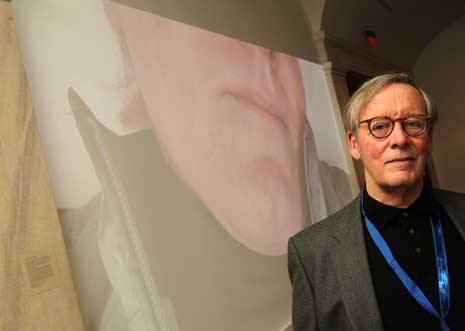 Photo of Bo Gehring in the museum exhibition