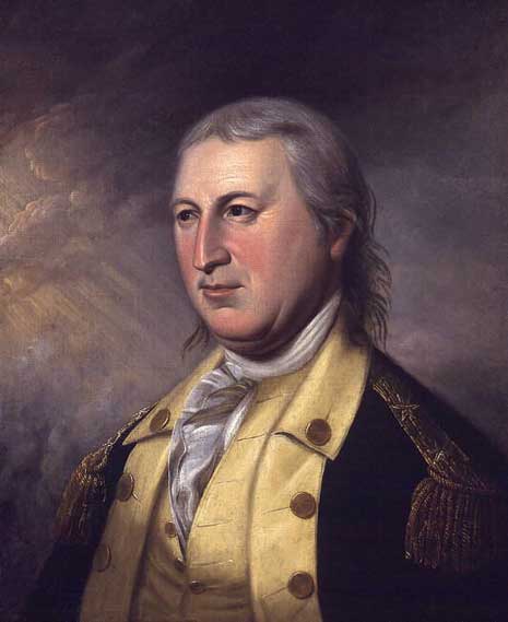 Painted portrait of Horatio Gates