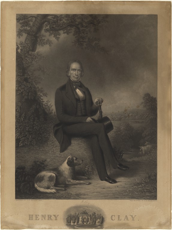 Henry Clay and his dogs