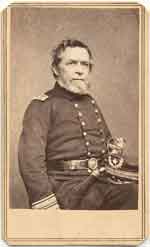 Photograph portrait of Andrew Foote in uniform