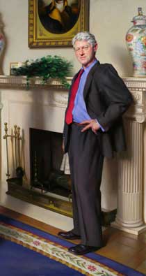 Portrait of Bill Clinton