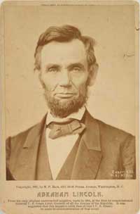 Portrait of Lincoln