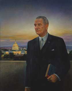 Portrait of Lyndon Johnson