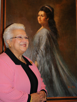 Blog_horne2 Marilyn Horne in the galleries with her portrait