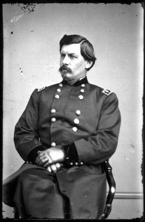 Photograph portrait of James Mcclellan in uniform, sitting