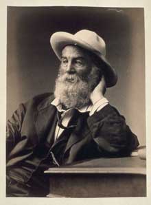 Photograph portrait of Walt Whitman