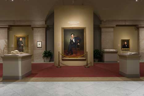 View of the "America's Presidents" exhibition