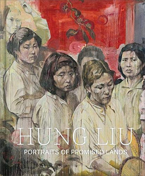 Catalogue cover featuring a painting of several Asian women and girls