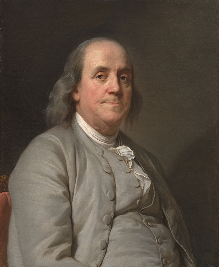 Portrait of Benjamin Franklin