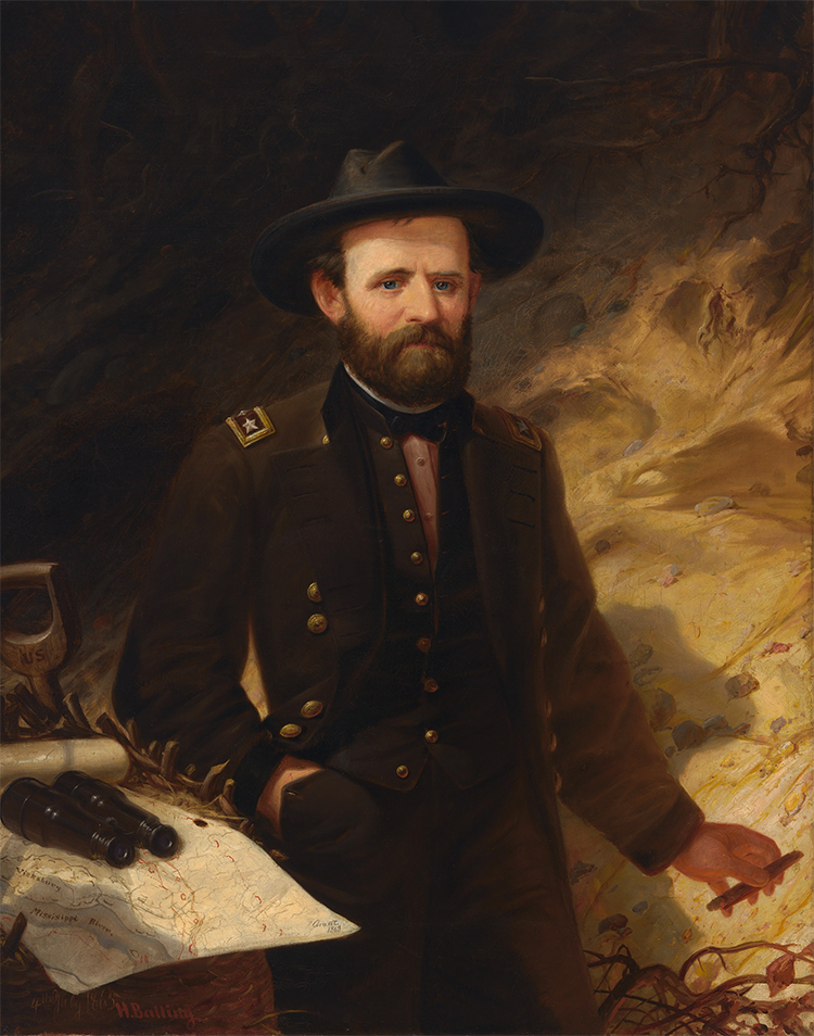 Grant in his general's uniform