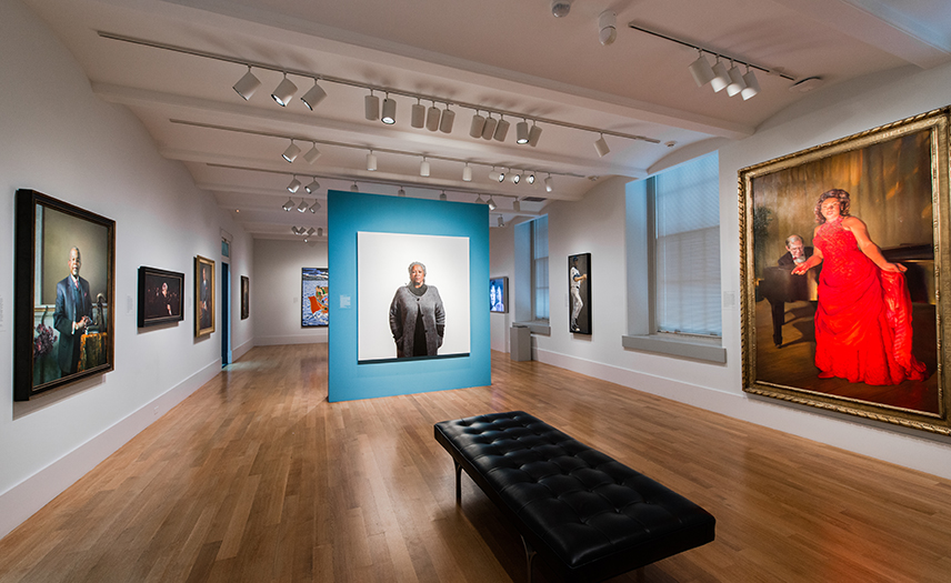 Installation view of 20th Century Americans
