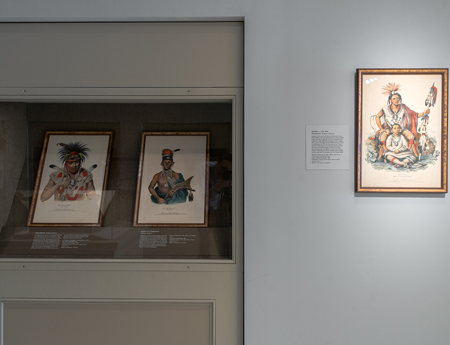 Photo of the exhibition installation
