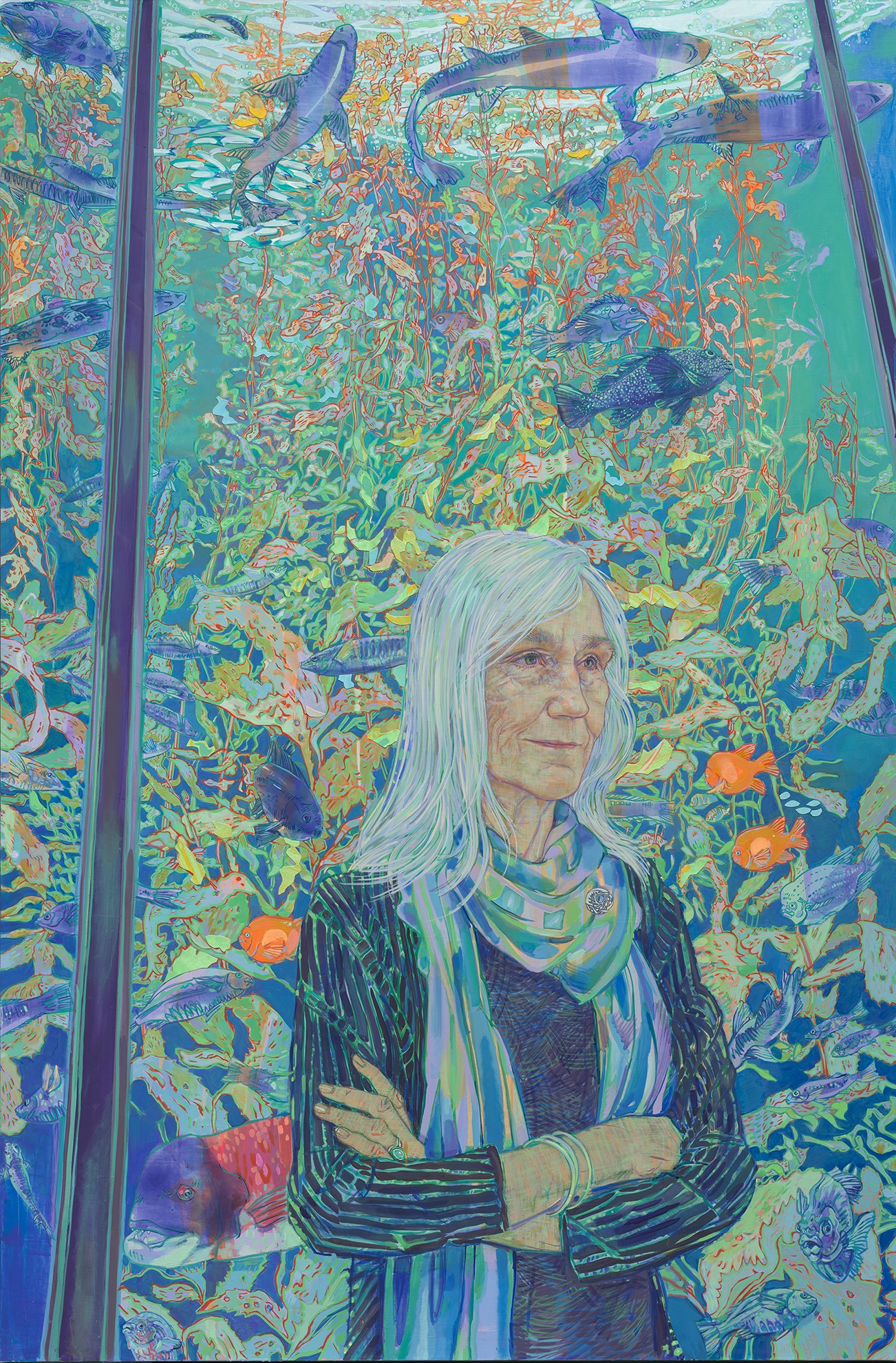 Preview image for National Portrait Gallery Announces Newly Commissioned Portrait of  Ocean Conservation Leader Julie Packard by Artist Hope Gangloff   press release