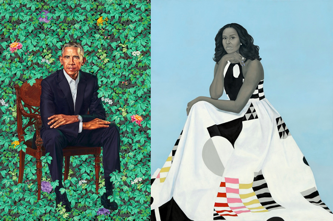 Preview image for National Portrait Gallery Engages Audiences Across the Country With Five-City Tour of the Acclaimed Obama Portraits by Kehinde Wiley and Amy Sherald press release