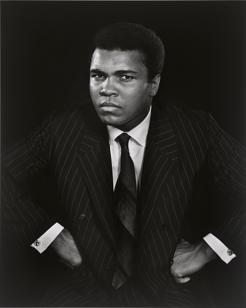 Preview image for Retrato de Muhammad Ali en exhibición en la Galería Nacional de Retratos  press release